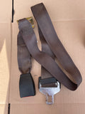 Jaguar X300 rear seat belt set of 3. Warm Charcoal/ Black LEG trim code