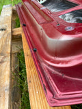 Jaguar XJ40 Left Rear Door Stripped Shell 1994 Flamenco Red CFH