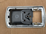 Jaguar XJ40 X300 left front or rear Interior Door Handle Remote Control Escutcheon- without the screw cover