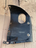 Jaguar XJ40 baffle trim arch liner left side lower front valance fill