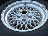 JAGUAR Daimler XJS X300 XJ40 16” Lattice Cross Spoke alloy wheels x5 16x8J 5x120.65PCD ET33