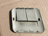 Jaguar X308 front Right seat belt upper trim surround Escutcheon in B Post AGD OATMEAL