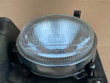 Jaguar XJ40 left quad lamp assembly frame and lights (no bezel surround). RHD