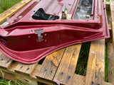 Jaguar XJ40 Left Rear Door Stripped Shell 1994 Flamenco Red CFH