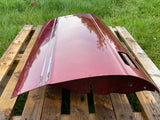 Jaguar XJ40 left Front Door Stripped Shell 1994 Flamenco Red CFH