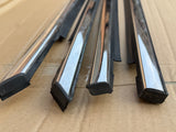 Jaguar XJ40 90-94 waist line seals trims window scrapers x4 set