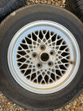 JAGUAR XJS Le Mans 16” 7J Lattice Cross Spoke alloy wheels x4 16x7J 5x120.65PCD ET28.5 CBC6175