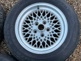 JAGUAR Daimler XJS X300 XJ40 16” Lattice Cross Spoke alloy wheels x5 16x8J 5x120.65PCD ET33