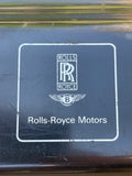 Rolls Royce Bentley Tool Kit Turbo R Mulsanne Silver Spirit II/ Spur UR71659U