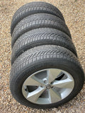 Jaguar E-Pace 5x108 18” alloy wheels with winter tyres x4 8Jx18
