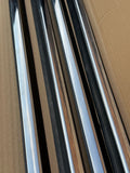 Jaguar XJ40 90-94 waist line seals trims window scrapers x4 set