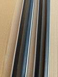 Jaguar XJ40 90-94 waist line seals trims window scrapers x4 set