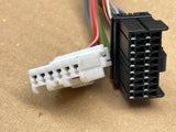 Jaguar x300 Front electric Seat ECU plugs into the main car harness with wiring tail