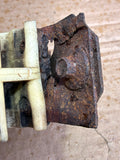 Jaguar XJ40 side Rear Bumper Bracket Mount x1. Some corrosion present.