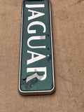 Jaguar X300 (Sovereign spec) boot trunk badge Green back with silver lettering