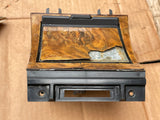 Daimler XJ40 Walnut Centre console Ash Tray Wood veneer Spares Or Repairs 3.2/4.0/6.0 90-94MY