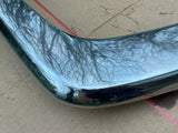 Jaguar XJS Pre facelift left side rear bumper centre chrome piece blade BCC3433