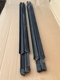 Jaguar XJ40 90-94 waist line seals trims window scrapers x4 set