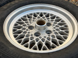 JAGUAR XJS Le Mans 16” 7J Lattice Cross Spoke alloy wheels x4 16x7J 5x120.65PCD ET28.5 CBC6175