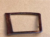 Jaguar XJ40 Walnut Wood veneer right side dashboard vent surround