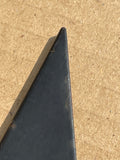 Jaguar XJ40 Left side Cheater Plate window black triangle finisher