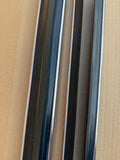 Jaguar XJ40 90-94 waist line seals trims window scrapers x4 set