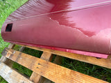 Jaguar XJ40 Left Rear Door Stripped Shell 1994 Flamenco Red CFH