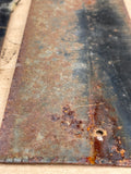 Jaguar XJS 3.6 Metal clamp bracket set for Under Bonnet Hood Liner insulation- average rusted condition.