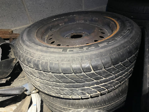 Jaguar XJ40 XJS X300 16” Steel wheel with tyre x1 CCC6904