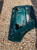 Jaguar XJ40 Left Rear Door Stripped Shell 1994 HFB BRG British Racing Green