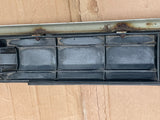 Jaguar XJ40 86-94 Rear Bumper Right side section, with Chrome blade