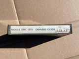 Jaguar XJ40 Radio Cassette owners Guide Tape DBC3976