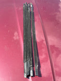 Jaguar X300 X308 XJR SPORT black waist line seal set of four SWB (mixed used condition)