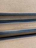 Jaguar X300 X308 XJ8 Stainless Chrome waist line seal set of four SWB (mixed used condition)