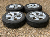 Jaguar E-Pace 5x108 18” alloy wheels with winter tyres x4 8Jx18