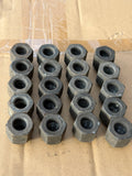 Daimler Jaguar XJS X300 X308 XK8 XJ40 short steel open ended/ Tapered ends for steel wheels, Wheel Nuts set x20