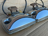 Jaguar XJ40 86-92 Genuine Front Fog lamps driving lights Hella with plug and play correct plugs DBC4320