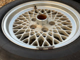 JAGUAR XJS Le Mans 16” 7J Lattice Cross Spoke alloy wheels x4 16x7J 5x120.65PCD ET28.5 CBC6175