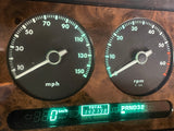 Daimler Jaguar XJ40 3.6/ 2.9 Digital Dash Display Instrument Cluster- tested fully working