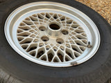 JAGUAR XJS Le Mans 16” 7J Lattice Cross Spoke alloy wheels x4 16x7J 5x120.65PCD ET28.5 CBC6175