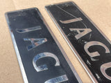 Jaguar XJ12 XJ40 XJ81 XJS X305 6.0 V12 Inlet Manifold engine top enamel plaque badge set