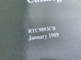 Jaguar XJ40 Parts Catalogue 86-89 3.6 2.9 models RTC9398CB
