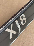 Jaguar X308 XJ8 Trunk Boot Lid Badge- Silver with Grey back ground HND5994AA. See the description for the exact condition details.