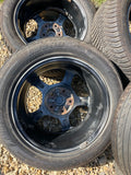 GENUINE NISSAN LEAF MK1 16" Black Alloy wheels & tyres x4 N49601 SP40 3NA2A