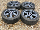 Jaguar X308 XJR XJ8 Anthracite Dark Grey 18” Penta Alloy wheels & Tyres x4