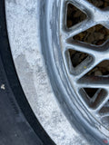 Daimler JAGUAR series 1,2,3 XJS XJ40 15” Lattice Cross Spoke alloy wheels Rims x4 15x6.5J 5x120.65 pcd CBC2469