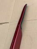 Jaguar X308 X300 XJR boot chrome plinth trim painted CFH FLAMENCO RED