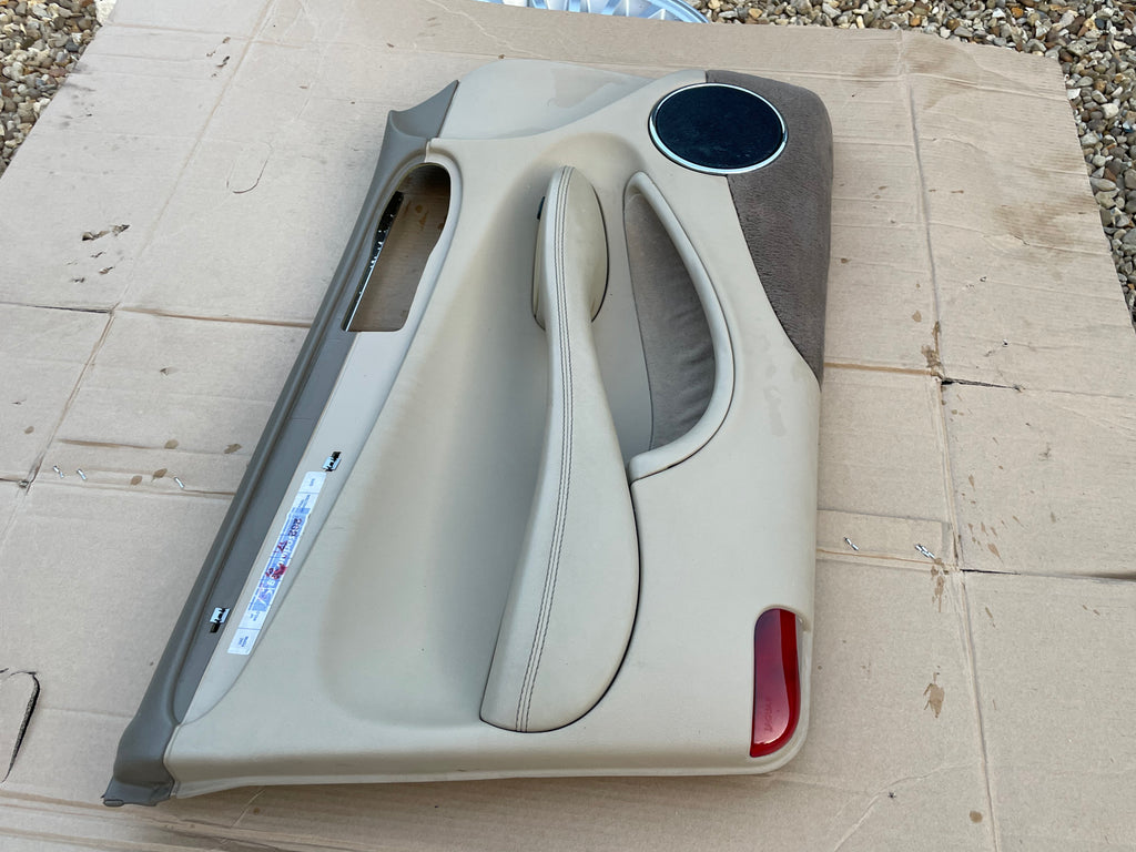 Jaguar X308 XJ8 left front door card SDZ Cashmere Black Cherry Jaguar