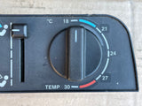Daimler Jaguar XJ40 VDP 93-94 heating fans AIR CON climate control panel heater DBC11816