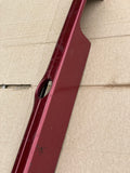 Jaguar X308 X300 XJR boot chrome plinth trim painted CFH FLAMENCO RED